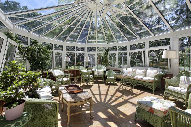 Products For Sunroom Installations in use